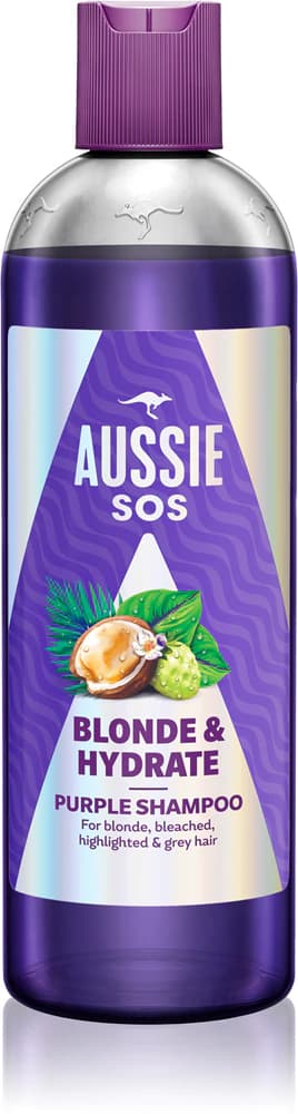 SOS Blonde & Hydrate Paarse Toning Shampoo voor Blond Haar