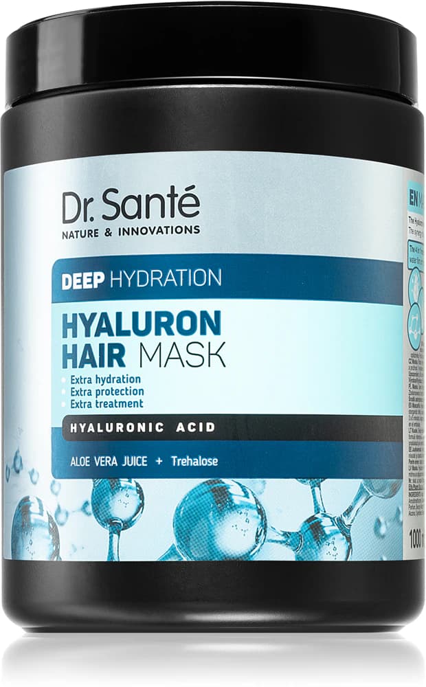 Hyaluron diep hydraterend masker voor Droog Haar