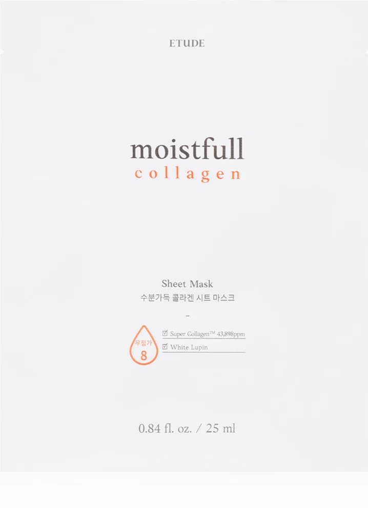 Moistfull Collagen hydraterende sheet mask met Collageen