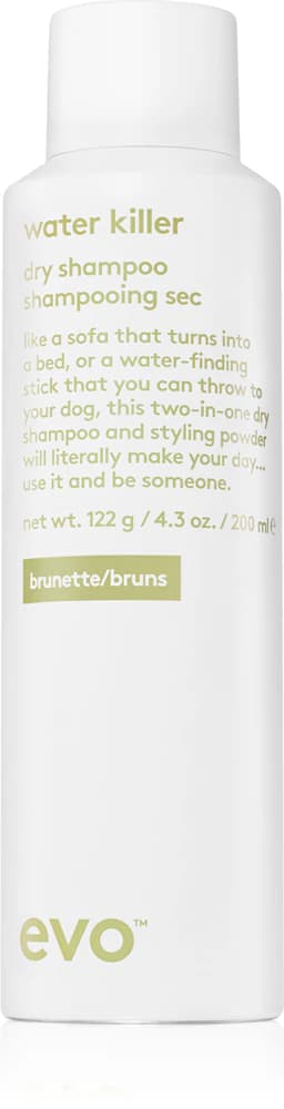 Style Water Killer Droog Shampoo voor donker haar