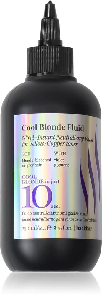 Backbar Getinte Fluid voor Koude Blond Tinten