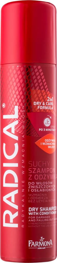 Radical Hair Loss droge shampoo en conditioner in één voor beschadigd en uitvallend haar