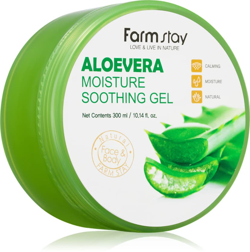 Aloe Kalmerende Hydraterende Gel voor Gezicht, Lichaam en Haar
