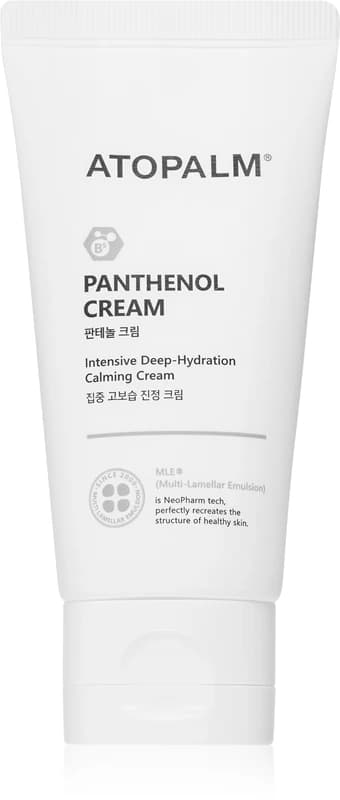 Panthenol Intensieve hydraterende en kalmerende crème met Panthenol