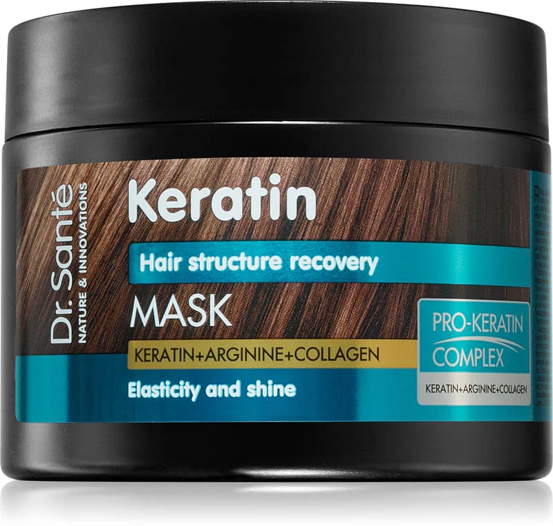 Keratin Diepe Herstellende en Voedende Masker voor Bros en Dof Haar