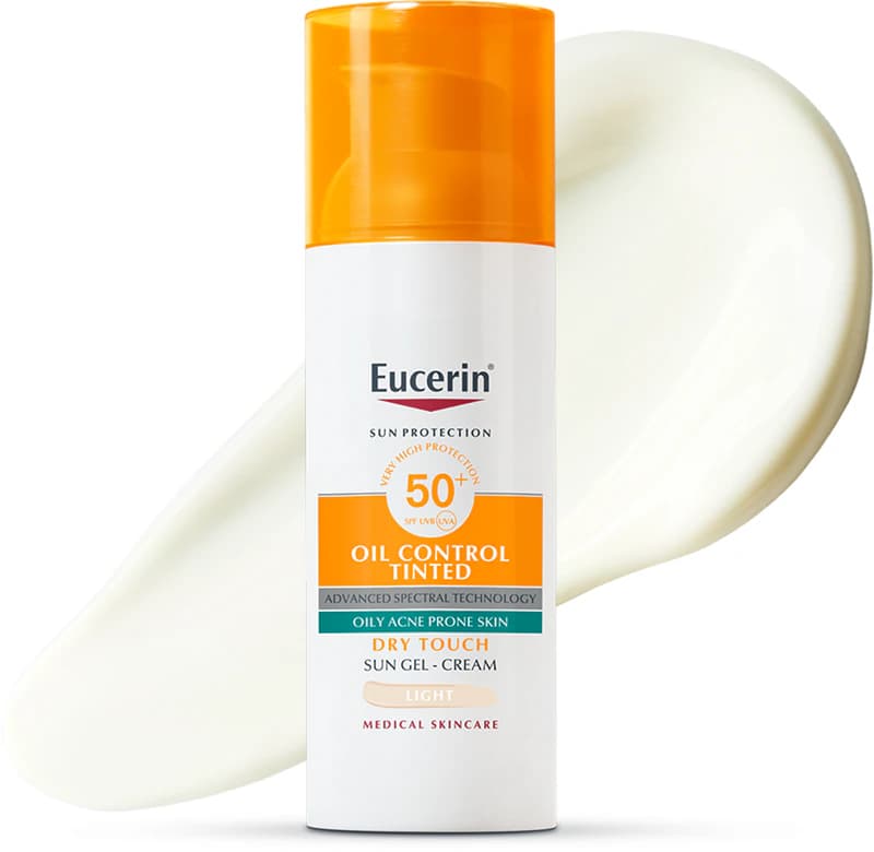 Sun Oil Control Beschermende Gezichtsgelcrème SPF 50+