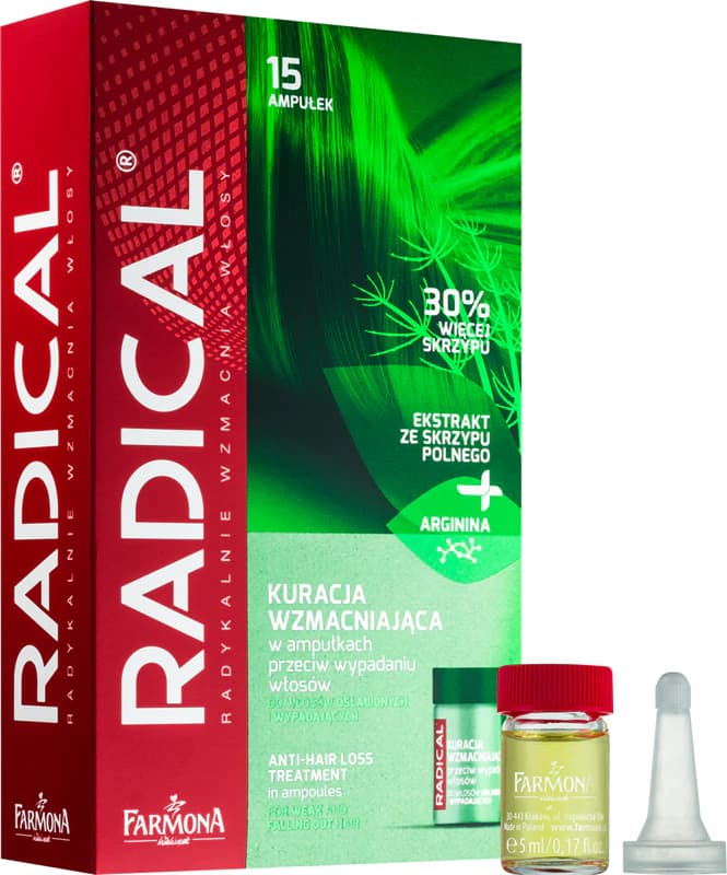 Radical Hair Loss haaruitvalbehandeling voor verzwakt haar