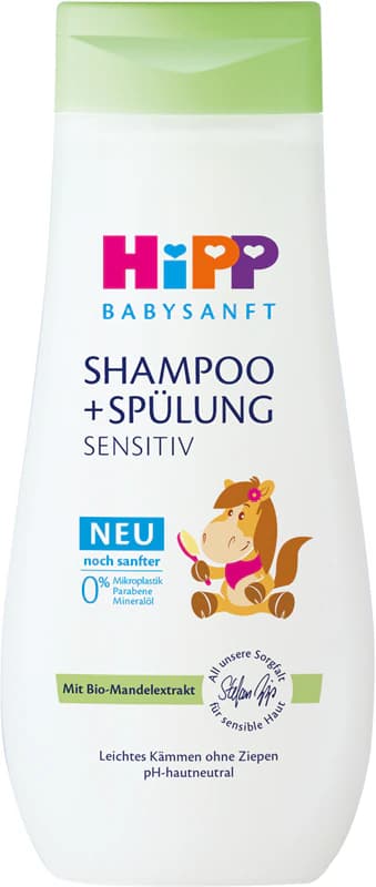 Babysanft Sensitive Shampoo en Conditioner voor Kinderen vanaf Geboorte