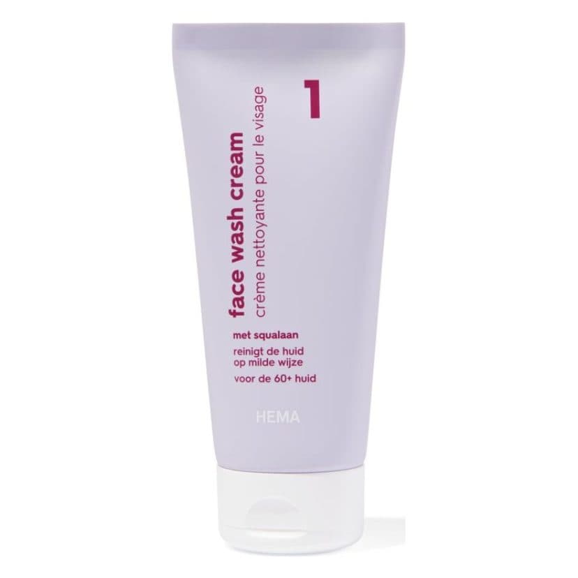 face wash crème 60+ 150ml