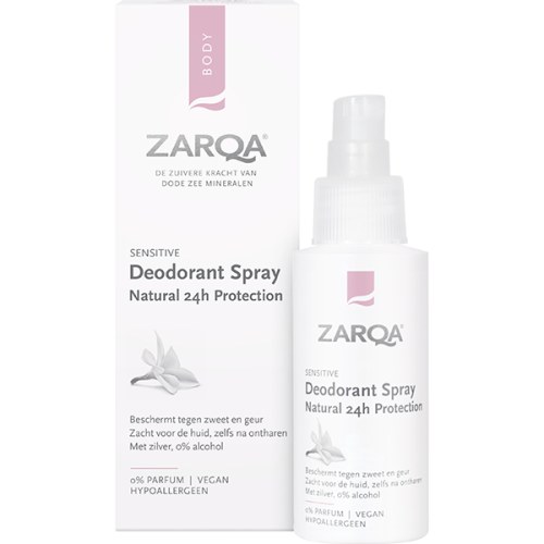 Zarqa Deodorant Spray Natural 24h Protection