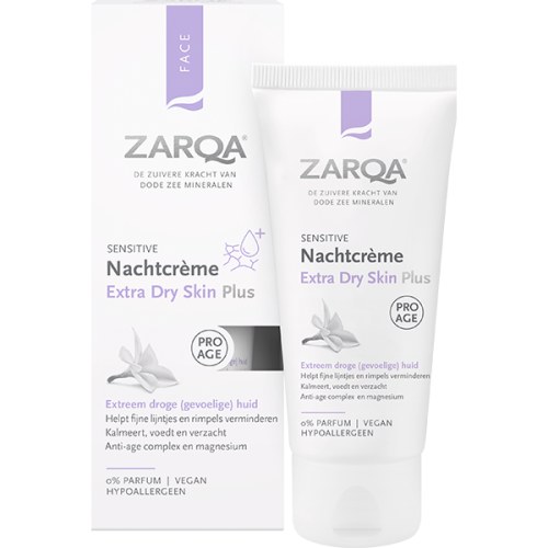 Zarqa Nachtcrème Extra Dry Skin Plus Sensitive